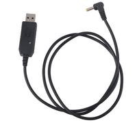 Câble de charge USB pour radios bidirectionnelles, compatible avec tous les ports USB, pour talkies-walkies Baofeng UV-5R et prise jack 4 mm, avec
