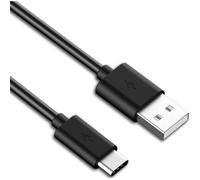 Cable de charge USB type C original pour Samsung Galaxy Tab A 10.1 2019 SM-T510 SM-T515 Couleur Noir