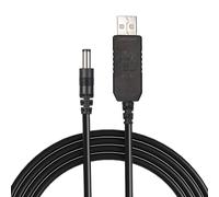 Câble de Charge USB Vers Cc 5 V à 12 V, Fiche Creuse, pour Aspirateur, Clavier, Caméra Ip, Routeur, Mini Écran Lcd, 1 M