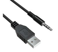 Câble de charge USB vers chargeur d'alimentation 3,5 mm cordon de rechange pour casque sans fil Beats by Dre Studio, lecteur MP3, iPod Shuffle 3e, 4ème, 5e, 6ème, 7ème, haut-parleurs, enregistreur