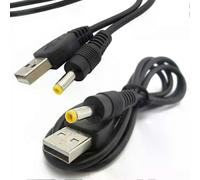 Câble de charge USB vers DC 80 cm 5 V 1 A pour PSP 1000 2000 3000, prise 40 x 17 mm