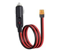 Câble de charge XT60 vers allume-cigare 14 AWG 12 V 24 V pour station d'alimentation (3 m)