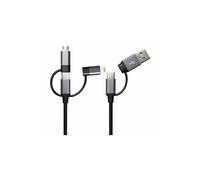 Callstel Câble de chargement 60 W USB-A/C vers USB-C, Micro-USB, Lightning