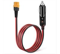 Câble de Chargement Allume-Cigare Vers XT60 12 V 24 V pour ALLPOWERS S2000 Bluetti EB55, Anker 757/767 Ecoflow Delta Series