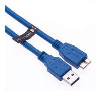 Câble de Chargement Compatible avec Samsung Galaxy Note Pro 12,2 par clé USB3, USB 3.0 Câble, Micro B pour Samsung Galaxy Note Pro 12.2 Tablette (0,5m Bleu)