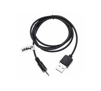 Câble de chargement Jack compatible avec JBL Synchros E50BT, E50, E40BT, E40, J56, J56BT casque -USB à Jack auxiliaire -Version révisée