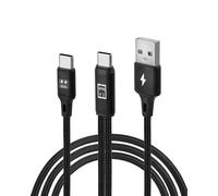 Câble De Chargement Multi Usb C Gelhonr, Adaptateur Otg 2 En 1 Cordon De Chargeur Usb C, Câble Audio Pour Table D'Harmonie De 1,2 M, Pour Diffusion En Direct, Mélangeur Audio, Table D'Harmon[Z964]