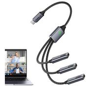 Câble De Chargement Multiple USB, Utilisations Polyvalentes, 26 Cm, Câble De Chargement Multiple USB/type-C, Cordon De Données Un À Trois, Solution De Connectivité Universelle, Pour Les Appareils De T