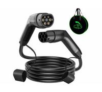 Câble de chargement triphasé pour voiture électrique 16 A / 11 kW type 2 - 5 m Revolt