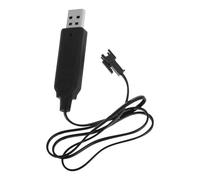 Câble de Chargement USB 3,7 V pour Électrique, Noir, Plastique | Entrée Dc 5 V 0,5 à 2 A, Recharge Portable Via Ordinateur ou Adaptateur Secteur USB, pour Machine à Bulles