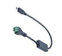 Câble de chargement USB 5 broches mâle, entrée DC5V-tête droite