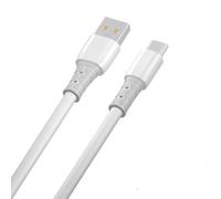 Câble De Chargement Usb C Super Rapide 66w, Cordon De Données En Silicone Souple Liquide De Type C Pour Huawei Xiaomi 1.2m, Fil De Chargeur Usb-C Pour Téléphone Portable.Usb A-C.1.2 M