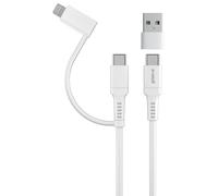 Câble De Chargement USB-C Vers 8 Broches, 1M Blanc - GVMA071WE