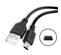 Câble de chargement USB de 3 m de long pour appareil photo Canon Mini USB Câble de transfert de données pour Canon Rebel T3i/PowerShot/EOS/DSLR Cordon de chargeur pour manette PS3/Slim/PS Move