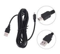 Câble de chargement USB type-a vers Mini 5 broches à Angle droit de 3.5M, pour navigateur GPS