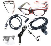 Câble de chargement USB/type-c, prise en charge de Charge directe sans étui ni alimentation continue pour lunettes intelligentes Ray-Ban Meta Gen 1 2 Rayban Gen2 Black Dock