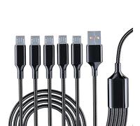 Câble de chargement USB USB C compact pour une compatibilité avec plusieurs appareils dans un environnement bondé Répartiteur de cordon d ' alimentation de 120 cm / 200 cm de longueur Câble de en Y