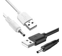 Câble de chargement USB vers DC 3.5V, cordon de chargeur de remplacement pour Foreo Luna/Luna 2/Mini 2/Go/Luxe pour nettoyage du visage, 100CM