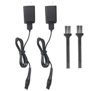 Câble de chargeur 5 V pour rasoir Philips série 7000 MG7910/49, MG7950/15, MG7940/75, MG7940/15, MG7930/15, S7837/50, S7836/55, S7832/40, S7399/0339/03. , S738 8/07, 2 adaptateurs de charge et 2