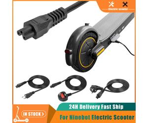 Câble de chargeur, câble d'alimentation pour batterie, pour Ninebot MAX G2 G3 G2E G30 G30E P65 P100S P100SU F60 2pc US