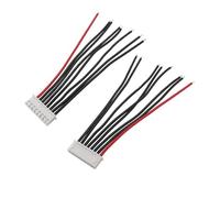 Câble de Chargeur de Batterie Lipo 1S 2S 3S 4s 5s 6S 7S, 5 pièces, Fil IMAX B6, connecteur de câble d'équilibre 2.54mm, câble JST-XH for RC(7S,10CM)