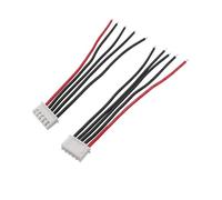 Câble de Chargeur de Batterie Lipo 1S 2S 3S 4s 5s 6S 7S, 5 pièces, Fil IMAX B6, connecteur de câble d'équilibre 2.54mm, câble JST-XH for RC(4S,20CM)