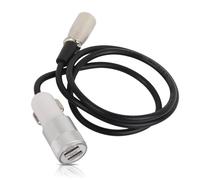 Câble de Chargeur de Fauteuil Roulant Électrique, 1 pour 2 Câbles de Charge Rapide UniverselsAlliage USB pour Petites Voitures Scooters de Mobilité Électrique Chargeur USB à Double Port