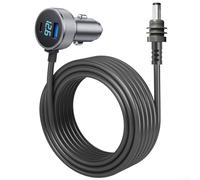 Câble de chargeur de voiture DC compatible avec Starlink étanche avec 2 m, 5 m et 10 m de longueur pour une alimentation constante dans des conditions humides (2 mètres)