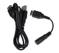 Câble De Chargeur Et 3.5Mm Casque Écouteur Jack Adaptateur Cordon Du Câble pour Gameboy Advance Sp