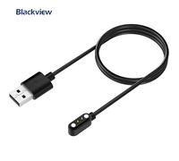 Câble de chargeur magnétique pour montre connectée Blackview IOWODO R50/R30Pro/X20/W50/R60/R10 - Noir