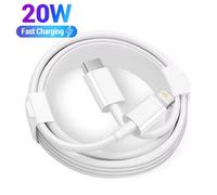 Câble de chargeur rapide PD USB vers éclairage USB C, 20W, pour Apple iPhone 14 13 12 11 Pro Max X XR Plus, ligne de synchronisation de données pour iPad Type C to L