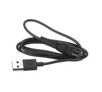 Câble de chargeur USB Black USB Type A 2 Pin Charger Cable compatible with Philips Power Flosser Oral Irrigator
