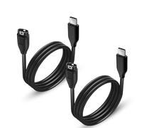 Câble de Chargeur USB C pour Montre Garmin Fenix 7 7S 7X 6 6S 6X Pro 5 5S 5X Plus,Vivoactive 3 4 4S 5, Forerunner 935 945 955 965 45 265 245 165 Approach S10 S40 S60 X10 Quatix 7 6 5 （2Pack）
