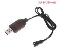 Câble de chargeur USB pour batterie NiMh-NiCd, SM 2P, prise avant, télécommande, voiture, jouet électrique, h