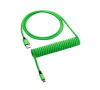 Câble de clavier - CABLEMOD - Vert Viper - USB A vers USB-C - Spiral classique - Rétractable