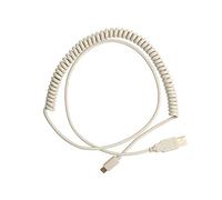 Câble de Clavier Spiralé USB-c vers USB en Abs, Tube Enroulé