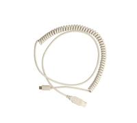 Câble de Clavier Spiralé USB Type-c, Tube Enroulé Abs Solide