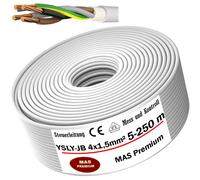 Câble de commande 5-250 m YSLY-JB 4x1,5 pour machines-outils Câble de command...