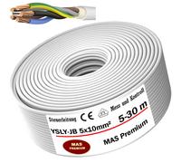 Câble de commande 5-30 m YSLY-JB 5 x 10 pour machines-outils Câble de command...