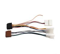 Câble de commande au volant pour adaptateur autoradio ISO, compatible avec radios de véhicule 16 broches, installation facile
