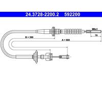 Câble De Commande, Commande D'Embrayage Pour SUBARU SUZUKI IGNIS JUSTY