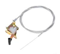 Câble de commande d'accélérateur de rechange pour tondeuse à gazon | Câble de pont en acier inoxydable de 122 cm compatible avec NHC 278-7453 et pour Oregon 60-036 | Tondeuse autopropulsée