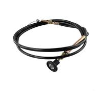 Câble de commande d'accélérateur pour moteur - Câble pour capot de véhicule - Arrêt de carburant commercial - Câble Bowden lourd de 6 mm ou 10 mm d'épaisseur avec compatible (2 m)