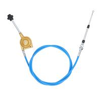 Câble de commande de moteur d'accélérateur de pelle, remplacement de câble d'accélérateur de 2,5 m, fil de commande de moteur à réponse rapide sensible en acier inoxydable PU