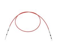 Câble de Commande de Moteur D'accélérateur D'excavatrice Gaine en PU Câble D'accélérateur Pliable en Acier Inoxydable Câble de Changement D'accélérateur pour Pelle Hitachi EX200 1