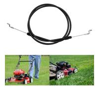 Câble de commande de rechange pour tondeuse à gazon, compatible avec les modèles 746-0550 et 946-0550, câble d'accélérateur en métal noir pour utilisation en extérieur