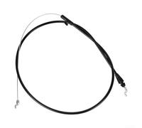 Câble de commande de tondeuse 746-04661 de rechange pour Troy- pour Bolens - Fil d'accélérateur en acier avec extrémités en Z pour tondeuses à gazon de 50,8 à 53,3 cm