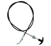 Câble de commande d'embrayage inversé de 143,3 cm pour 946-04058 746-04058, pièce de rechange pour tracteur de jardin Z-Bend avec boîtier de 127,8 cm, compatible avec Select Lawn