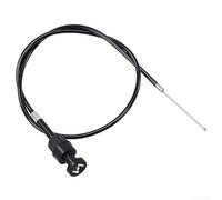 Câble de commande d'étranglement pour moto PW50 pour Honda, Suzuki, VTT - Câble d'accélérateur en métal avec mécanisme Push Pull Noir 165 cm (A)