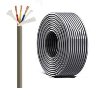 Câble De Commande Flexible Multiconducteur TRVV À 3 Conducteurs, Conducteur En Cuivre Pur Sans Oxygène, For Chaînes De Machines-outils, Tension Nominale 300/500 V(320ft,3c-6mm2)